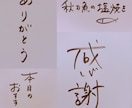 いろんな書体の手書き文字、代筆いたします 【丁寧に/崩して/筆文字で】など用途に応じて書きわけます☺︎ イメージ2