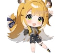 ちょっとリッチな可愛いミニキャラ製作いたします グッズや動画に適した見応えのあるミニキャラを製作いたします！ イメージ3