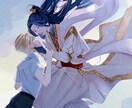 綺麗で透明感のあるイラストを描きます アイコンや1枚絵など、用途に合わせたイラストを作成します。 イメージ5