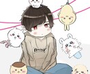 似顔絵や、SNSアイコン等でご使用頂けます 依頼者様に寄り添って誠心誠意描きます イメージ5