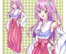 TRPGや配信などに使える巫女の立ち絵販売します TRPG、配信などで使える立ち絵をお求めの方にオススメ イメージ1