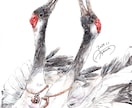 リアルだけど超幻想的！あなたのお好みの動物描きます 可愛いから格好いいまで！装飾的な水彩動物画（ペット可） イメージ5
