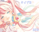 先着5件限定割引あり！ポップで可愛い絵を制作します 透明感/かわいいイラストで大切な一枚を描かせていただきます！ イメージ5