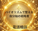 バイオリズムで取り戻す自分軸の戦略書をお届けします 【自分軸の戦略書】を元にお電話をお受けいたします。 イメージ1