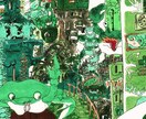 ファンシーな可愛いイラスト受付ています アナログペン画、デジタル可お求め頂ければ原画をお送りします。 イメージ4