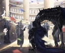 世界観重視の一枚絵を制作します お客様の世界観に合わせた一枚絵を一律15000で承ります イメージ3