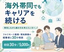 海外帯同でもキャリアを続ける相談に乗ります 時差フルリモート勤務・現地事業の経験をお話しします イメージ1