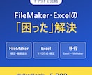 FileMaker・Excelの困りごと解決します エラーが出る、マクロが動かない、前任者がいない…お任せ下さい イメージ1