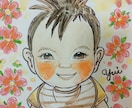 かわいい似顔絵かきます お友達、ご家族への記念日や誕生日プレゼントに！ イメージ3