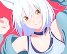 かわいい女の子のイラスト描きます ⚠️こちらはバストアップのみになります イメージ3