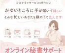 オンライン秘書代行いたします 痒いところに手が届く 忙しいあなたを縁の下でお助けいたします イメージ1