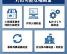 補助金申請用の資料・計画書を作成します 採択率UPを目指す！行政書士×FPが対応 イメージ2