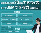 中国・国内OEM/30日間伴走コンサル致します 無制限チャット＆ビデオ通話で、自分でOEMできる力が身につく イメージ3