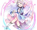 イラスト制作します SNSアイコン、動画用の1枚絵、立ち絵等 イメージ4