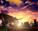 1枚絵・背景描きます オリジナルイラストであなたの動画に彩りを。 イメージ4
