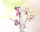 絵画＊ココロを癒す花の絵をお届けします 世界で一つ、あなただけのアート★相談後もずっとあなたの味方に イメージ2