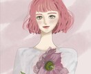 似顔絵、アイコン、イラスト、作成します ♡アート風、水彩画風などオシャレに描きます♪ペットも描きます イメージ6