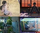 歌ってみた・サムネ・挿絵、心を込めて制作します あなただけの世界観に浸れるイラストをお届けします イメージ6
