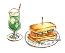 温かみのある絵柄でメニューイラスト描きます 喫茶店、カフェなどお店を経営している/しようとしている方へ イメージ3