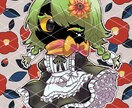 個性的なSDイラスト描きます IRIAM立ち絵やグッズやLINEスタンプ等使用できます！ イメージ6
