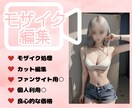 ファンサイト用のモザイク処理動画つくります ファンサイト、ファンクラブ用のモザイク動画。個人利用も○ イメージ1