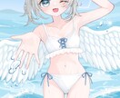 かわいいイラスト作成します アイコン、一枚絵、立ち絵などかわいく描きます！ イメージ6