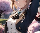 動画のサムネ・背景用フリーイラストを提供致します ASMR用の女の子キャライラスト、海、屋内などの背景◎ イメージ8