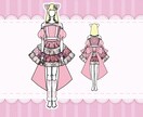 商用OK！キャラクター衣装デザイン描きます 現役衣装デザイナーがデザインを提案します！ イメージ3