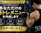 現役トレーナーが専用筋トレメニューを作成します 目的・頻度に合わせた完全オーダーメイド イメージ1