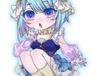 SNSのアイコン、立ち絵、可愛く仕上げます 色合い豊かなイラストをお届けします！ イメージ7