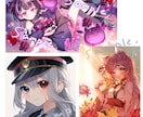 心に残る世界でひとつの素敵なイラストをご制作します MV、サムネイル、配信用立ち絵など！イメージを形にします。 イメージ5