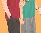 立ち絵などを描きます SNSや動画、TRPGなどのキャラクターの人物イラスト制作 イメージ1
