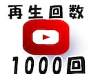 Youtube再生回数増加まで安全に拡散します 今年はオープン記念中！振分無料/千回獲得最安値！収益化可能 イメージ1