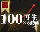 BAN対策済み！YouTube動画5本を拡散します 「見せかけの再生数」ではなく「検索順位の為の初動」を作ります イメージ1