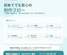 WordPressサイトを高品質に構築します スマホ対応・更新機能まで、丁寧に構築します。 イメージ8