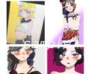 アイコンやサムネイルを描きます 鮮やかではっきりしたイラストをいかがですか イメージ1