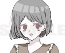 かわいい女の子のアイコンイラスト描きます SNSアイコン用のイラストが必要な方へ イメージ3