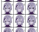アイコン、本の表紙、立ち絵、表情差分を描きます あなたのオリキャラをイメージに合った雰囲気で描きます✨ イメージ8