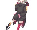 TRPG等の立ち絵お描きします ファンタジー系のキャラ、和風系のキャラを推しましょう！ イメージ4
