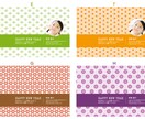 グラフィックデザイナーが作る！ 和柄・和風のデザインポストカード！ イメージ3