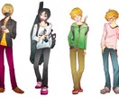 アイコンやTRPG立ち絵までを取り扱っています ゆるゆる絵柄から異形まで取り扱っていますっ イメージ4