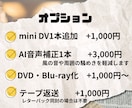 miniDVを丸ごとスマホで見れるデータにします 【1本一律1000円】時間制限なし！miniDVをmp4変換 イメージ3