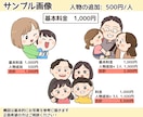 1000円でまんまる似顔絵描きます 使い道いろいろ！まんまる可愛い似顔絵アイコン★ イメージ5