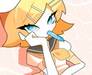 立ち絵やアイコンなどのイラストを受け付けております 個人から商業まで幅広いご依頼を受け付けております イメージ2