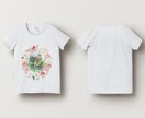 あなたのうちの子をTシャツに致します ペットの似顔絵・肖像画オーダー『まなペットアート』Tシャツ イメージ6