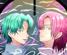 即納!光を添えたサムネ・MVを爆速で描きます クオリティは下げず24時間から48時間以内に納品いたします! イメージ2