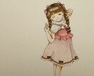 お子様の手描きイラストを制作いたします 色鉛筆orコピックで、お子様のお写真をもとイラスト化します！ イメージ3