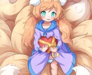 等身低めの女の子描きます もふもふのケモ耳っ子描きます! イメージ2