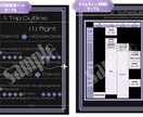 オーダーメイドの旅のしおり作ります 完全オーダーメイド！貴方だけのオリジナルしおりです！ イメージ6