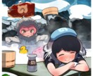 キャラクターデザイン・CGイラスト等を作成致します ゲーム配信・動画素材・live2dにもご使用いただけます。 イメージ5